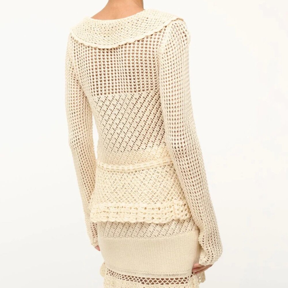 Vienna Sweater ~ Ecru - Picture 4 of 5